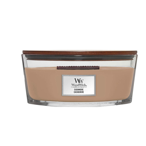 Lumânări parfumate - WoodWick Cashmere Candle Lumanare parfumata 453.6 gr - Eterna Beauty