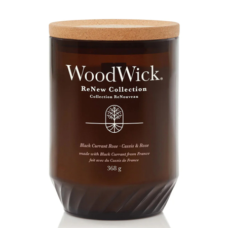 Parfum ambiental - WoodWick Renew Black Currant Rose, Lumanare Parfumata, 368g