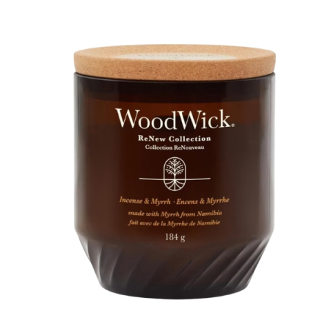 Lumânări parfumate - WoodWick Renew Incense Myrrh Candle Lumanare parfumata 368 gr - Eterna Beauty