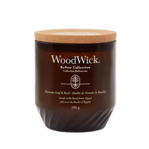Lumânări parfumate - WoodWick Renew Tomato Leaf Candle Lumanare parfumata 368 gr - Eterna Beauty
