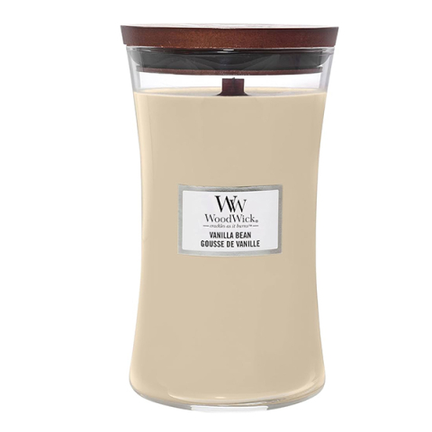 WoodWick Vanilla Bean Candle Lumanare parfumata 609.5 gr - Eterna Beauty