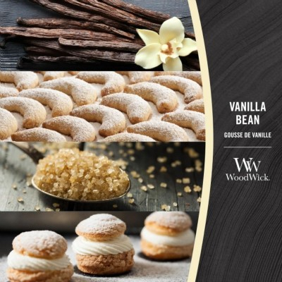 WoodWick Vanilla & Sea Salt - Lumânare parfumată cu fitil din lemn, 609,5 g [2]