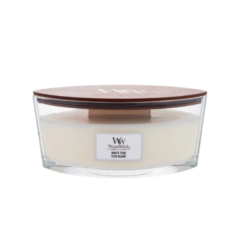 WoodWick White Teak Candle Lumanare parfumata 453.6 gr - Eterna Beauty