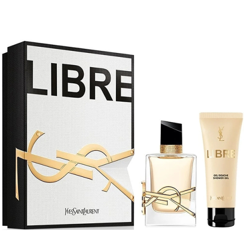 Floral - YSL Libre - Set Cadou (Apa de parfum 50 ml + Gel de dus 50 ml) Femei - Eterna Beauty