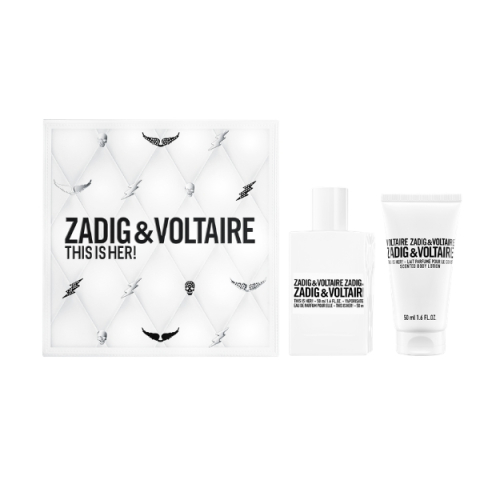 Parfumuri pentru Femei - Zadig & Voltaire This Is Her Set Cadou ( Apa de parfum 50 ml + Lotiune corp 50 ml ) Femei - Eterna Beauty