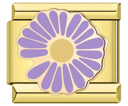 Talisman  stil Italian Flower pentru bratara italiana