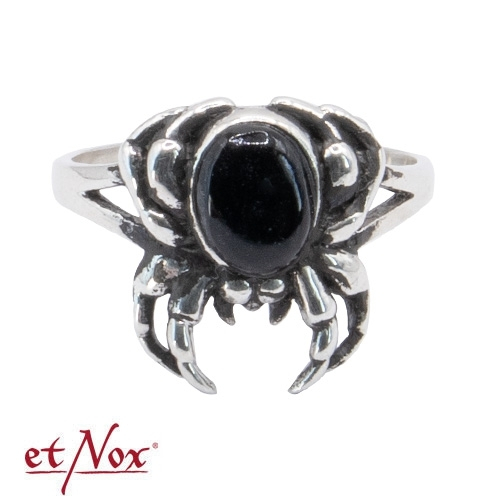 Inel etNox „Black Spider” din argint 925 cu onix [1]