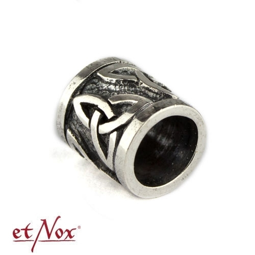 Margea barba sau par din argint - etNox Beard or Hair Bead, Silver [2]