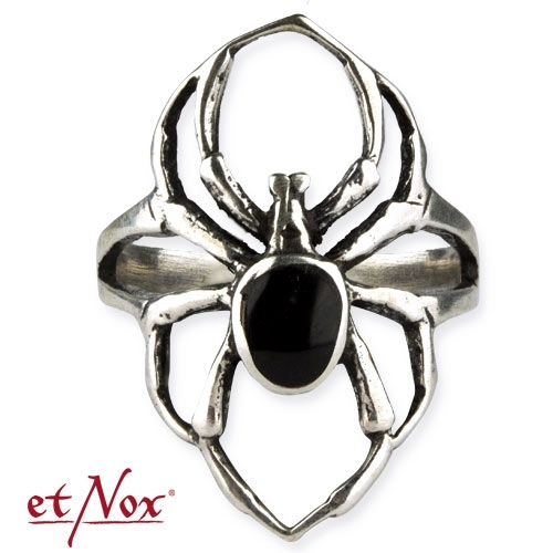 Inel etNox "Black Spider" din argint 925 cu onix [2]