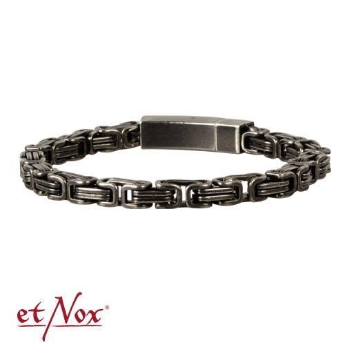 Brățară etNox "Antique Square" din oțel inoxidabil – Bijuterie gotică elegantăv [1]