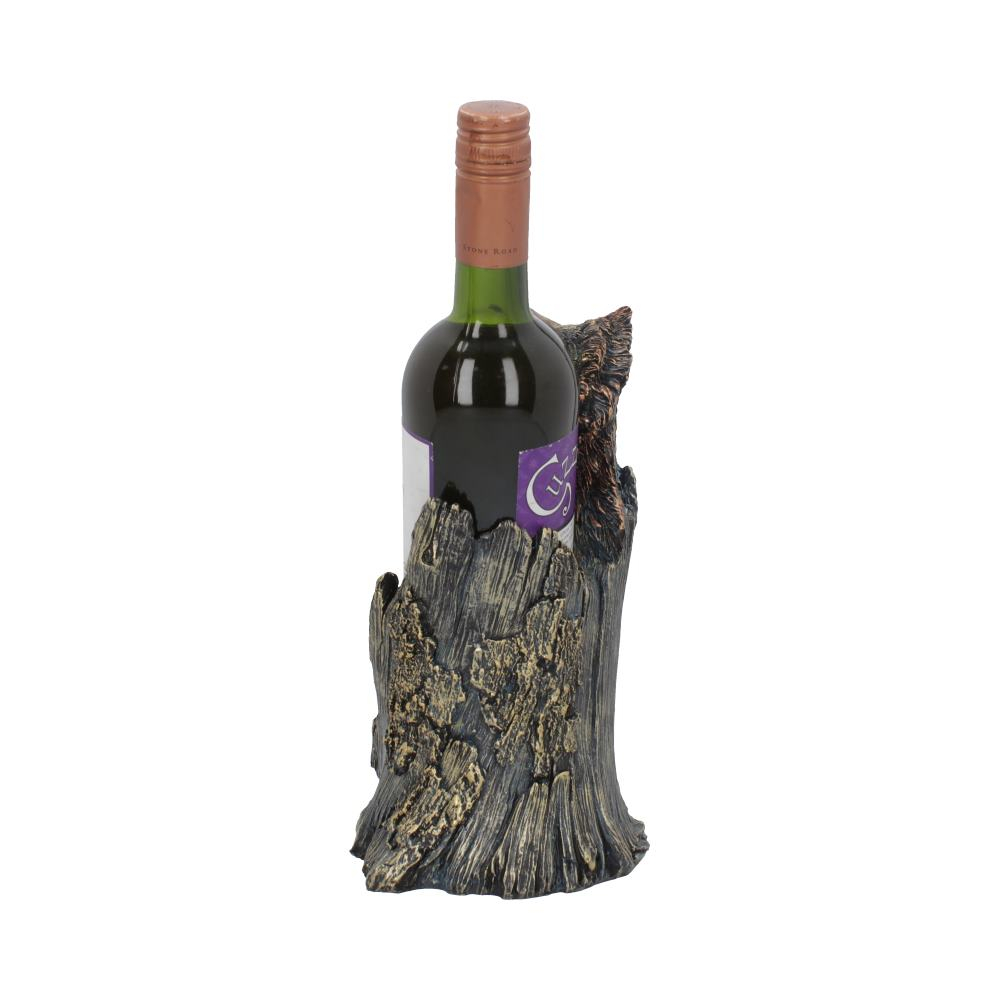 Call of the Wine – Suport sticla de Vin cu Lup [4]