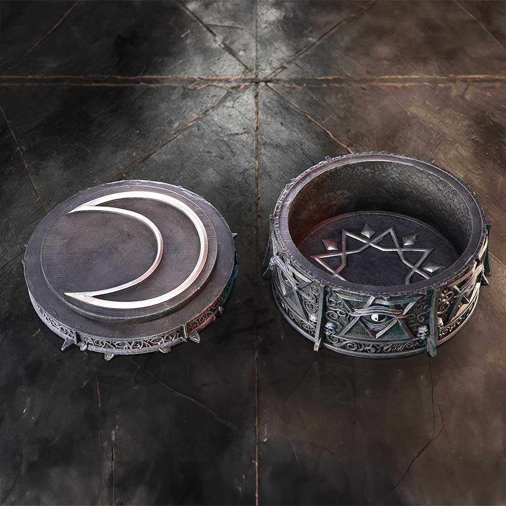 Cutie de bijuterii Hoard of the Baphomet – Design gotic [9]