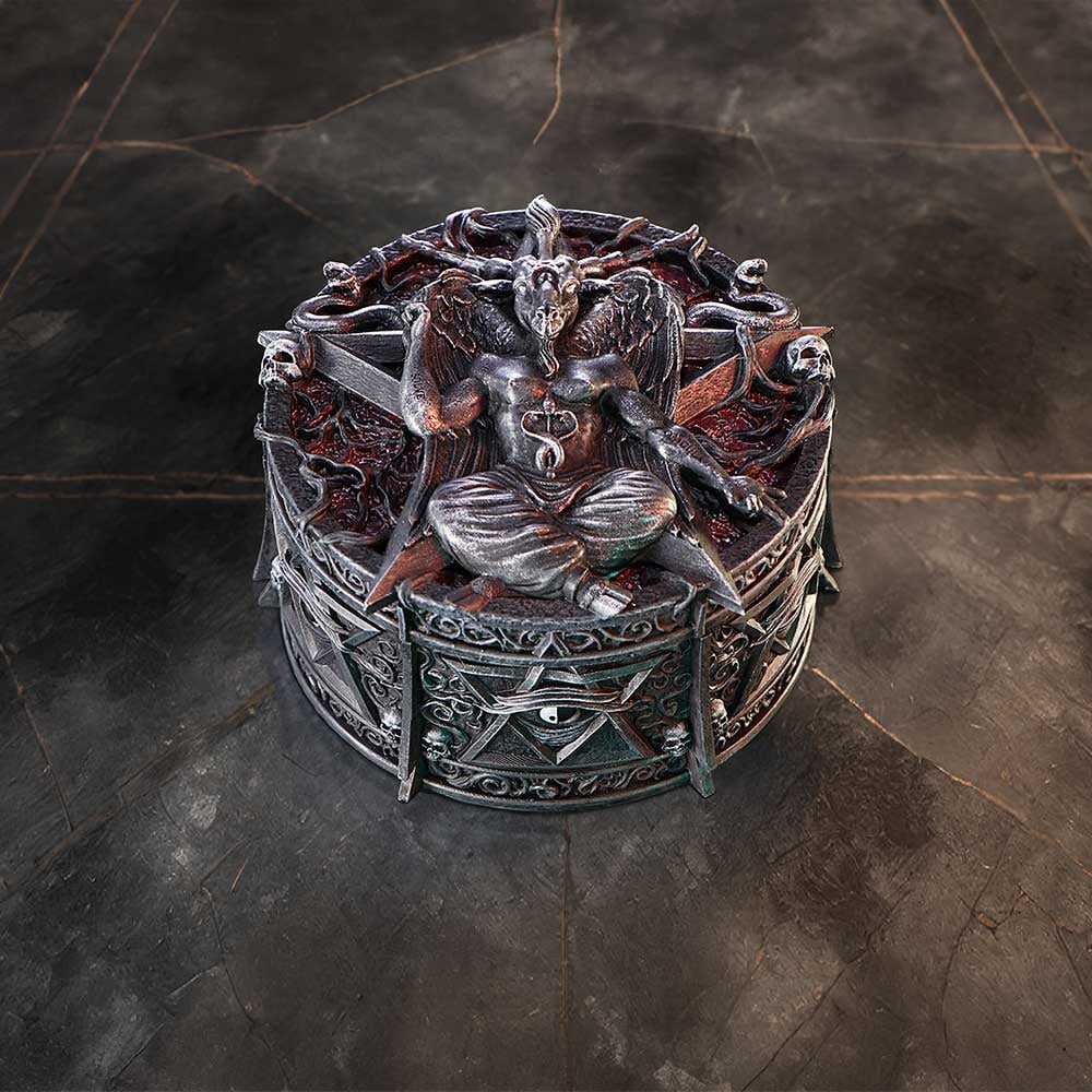 Cutie de bijuterii Hoard of the Baphomet – Design gotic [1]