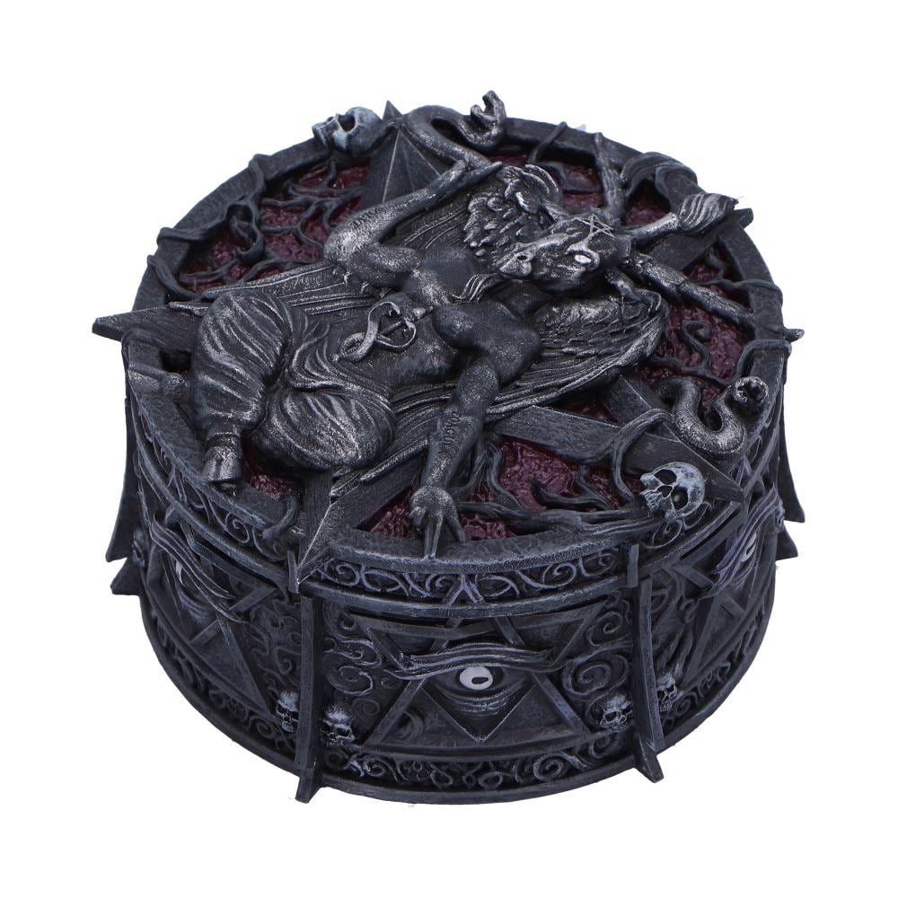 Cutie de bijuterii Hoard of the Baphomet – Design gotic [4]