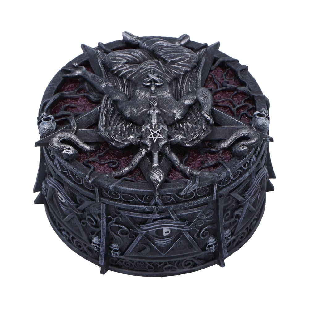 Cutie de bijuterii Hoard of the Baphomet – Design gotic [5]