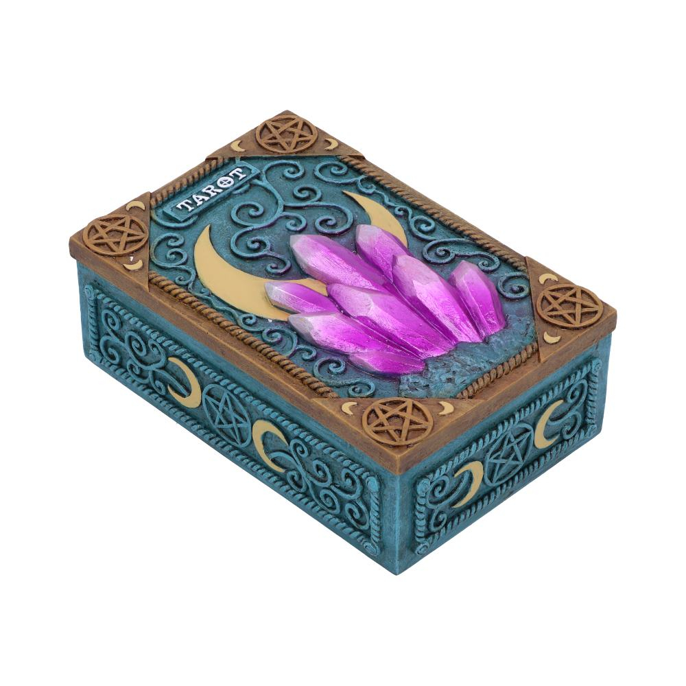 Cutie Decorativa cu Cristale si Simboluri Wiccane - Crystalline Box [6]