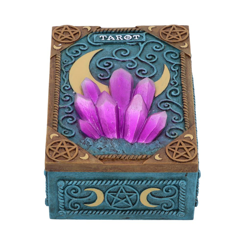Cutie Decorativa cu Cristale si Simboluri Wiccane - Crystalline Box [3]