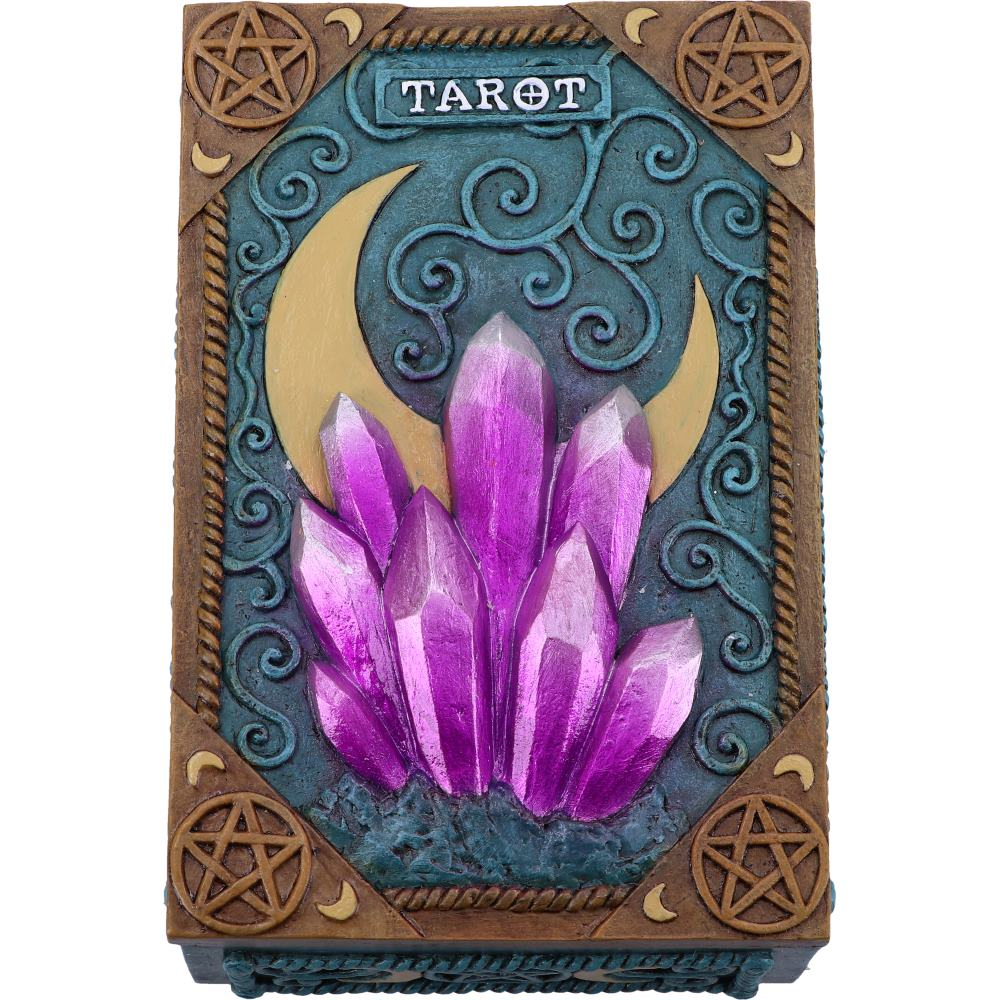 Cutie Decorativa cu Cristale si Simboluri Wiccane - Crystalline Box [7]