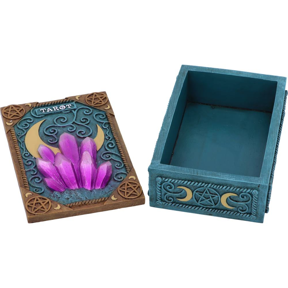 Cutie Decorativa cu Cristale si Simboluri Wiccane - Crystalline Box [8]