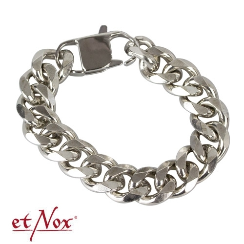 Brățară etNox „Curb Chain” din oțel inoxidabil [1]