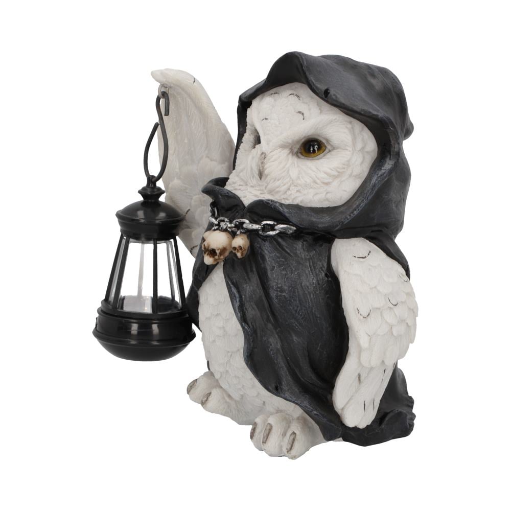 Felinar Reaper's Flight 17 cm - Decoratiune gotica cu Grim Reaper bufnita [4]