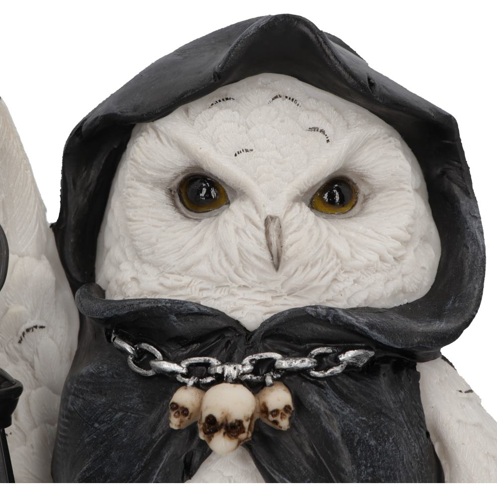 Felinar Reaper's Flight 17 cm - Decoratiune gotica cu Grim Reaper bufnita [7]