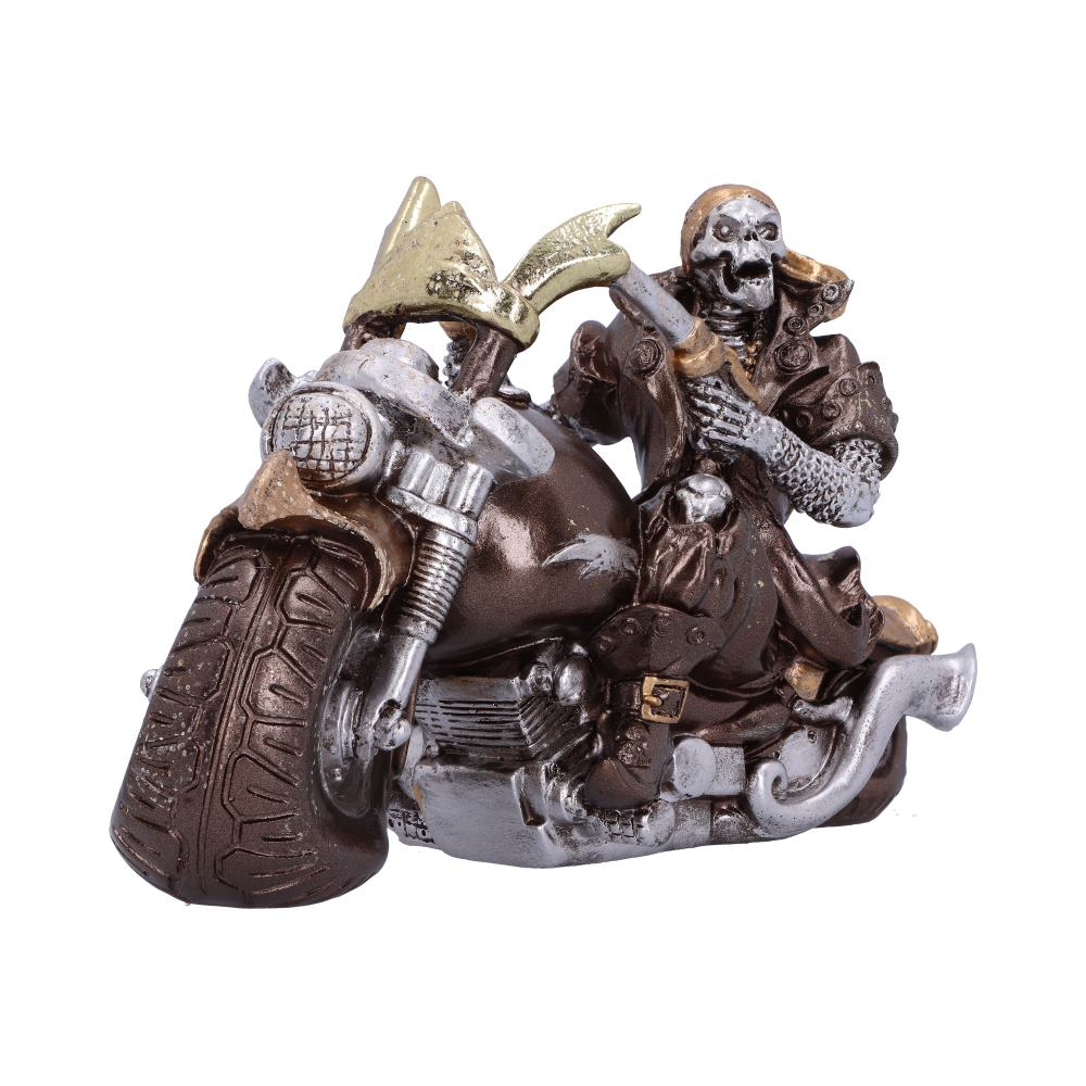 Figurina Bronze Full Throttle Motorbike 17 cm - Sculptura decorativa motocicleta [6]