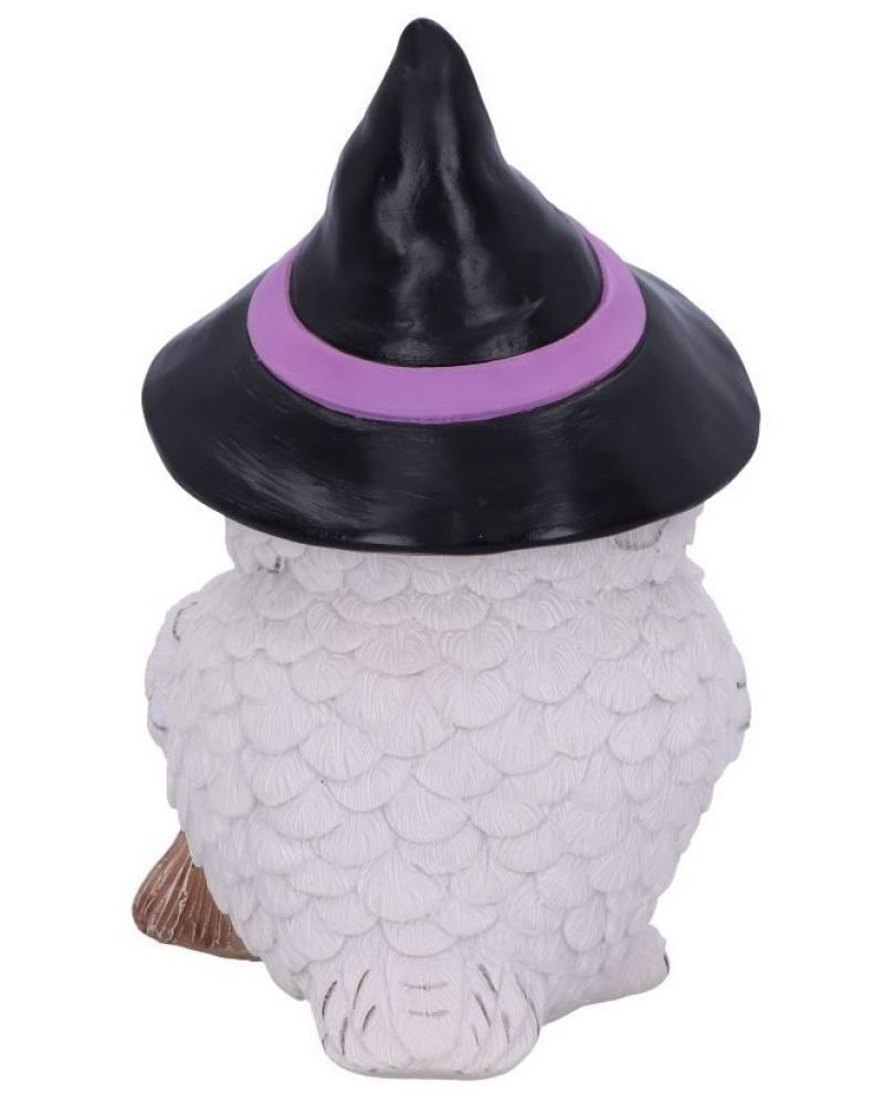 Figurină Bufniță Magică – Snowy Magic, Decor Wicca, Fantasy, Rășină [4]