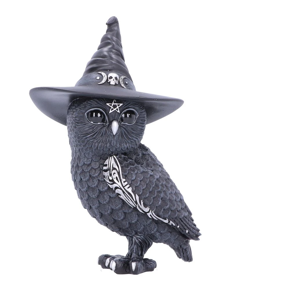Owlocen Witches Hat Occult Owl Figurine [2]