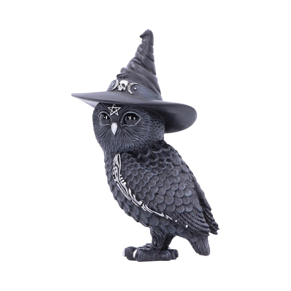 Owlocen Witches Hat Occult Owl Figurine [6]