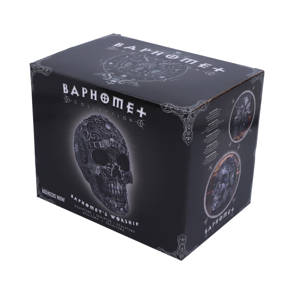 Figurina Craniu "Baphomet's Worship Skull" [9]