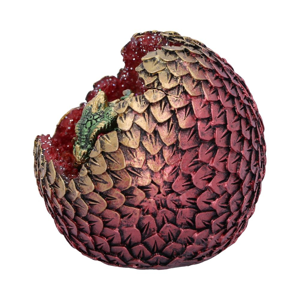 Figurină Geode Home (Green) – Pui de Dragon în Ou Geodă, 10,7 cm [3]