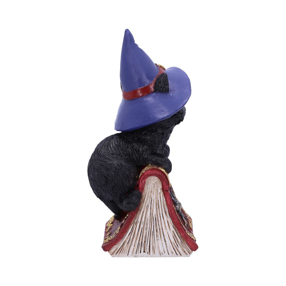 Figurină Hocus – Pisică Neagră Familiară și Carte de Vrăji, 12,7 cm [6]