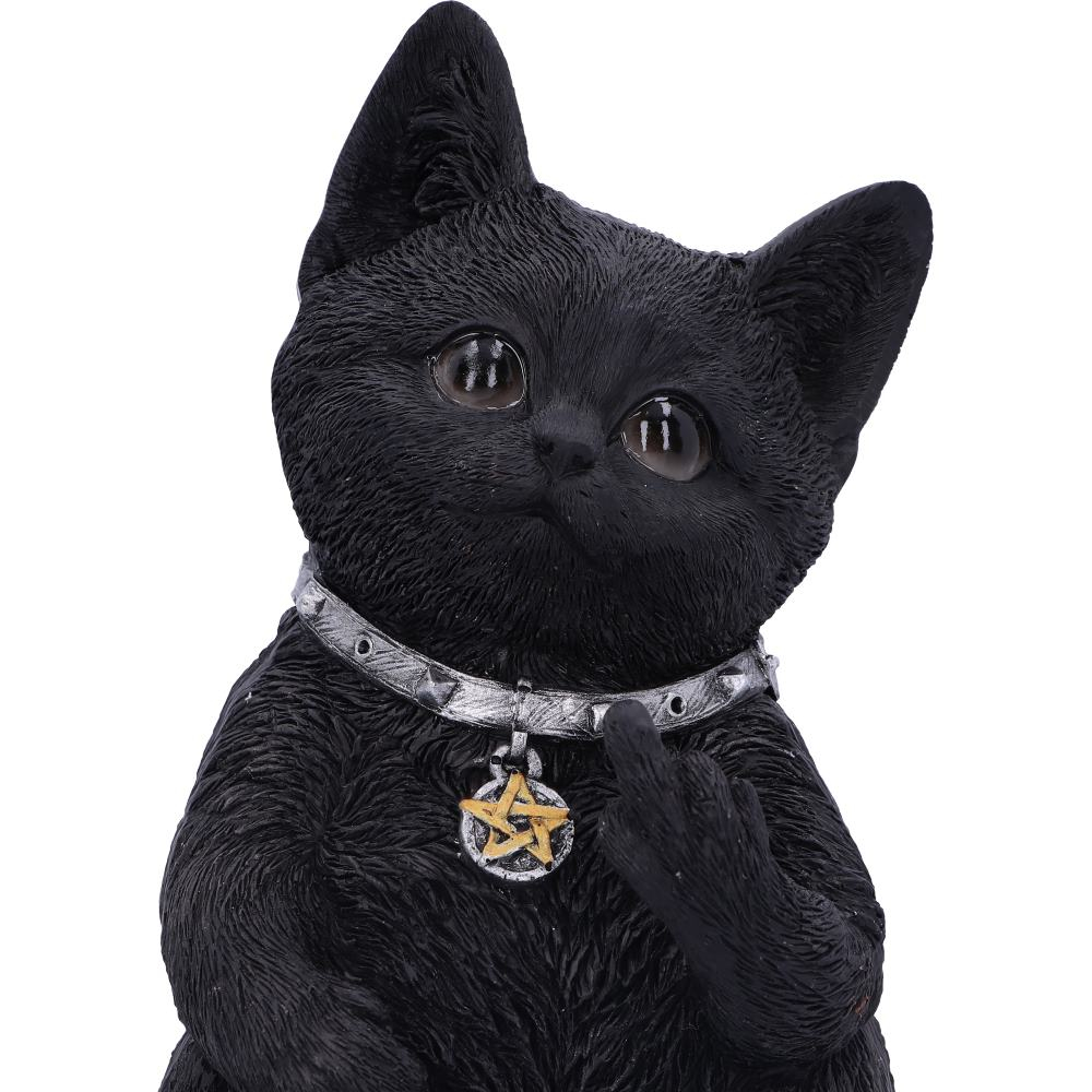 Figurină Pisică Neagră – Cattitude, Decor Gothic & Wiccan [7]