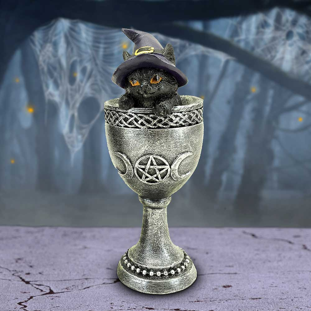 Figurina pisica neagra "Coven Cup" [1]