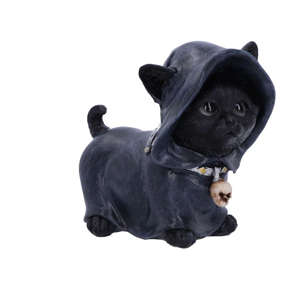 Figurină Gotică "Reapers Kitty" – Companionul Feline al Grim Reaper [2]