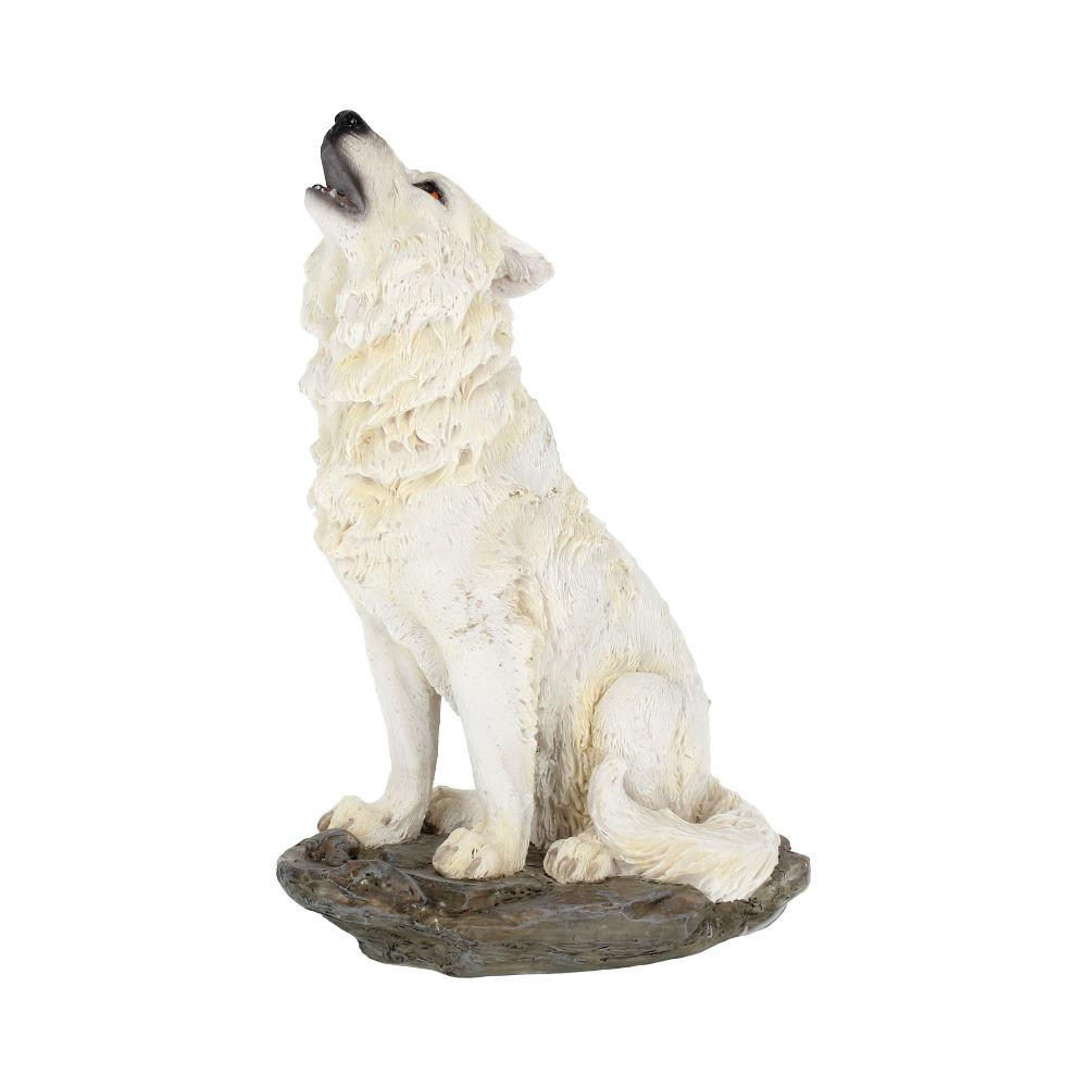 Figurina Storm's Cry – Lup Alb, 20 cm [5]
