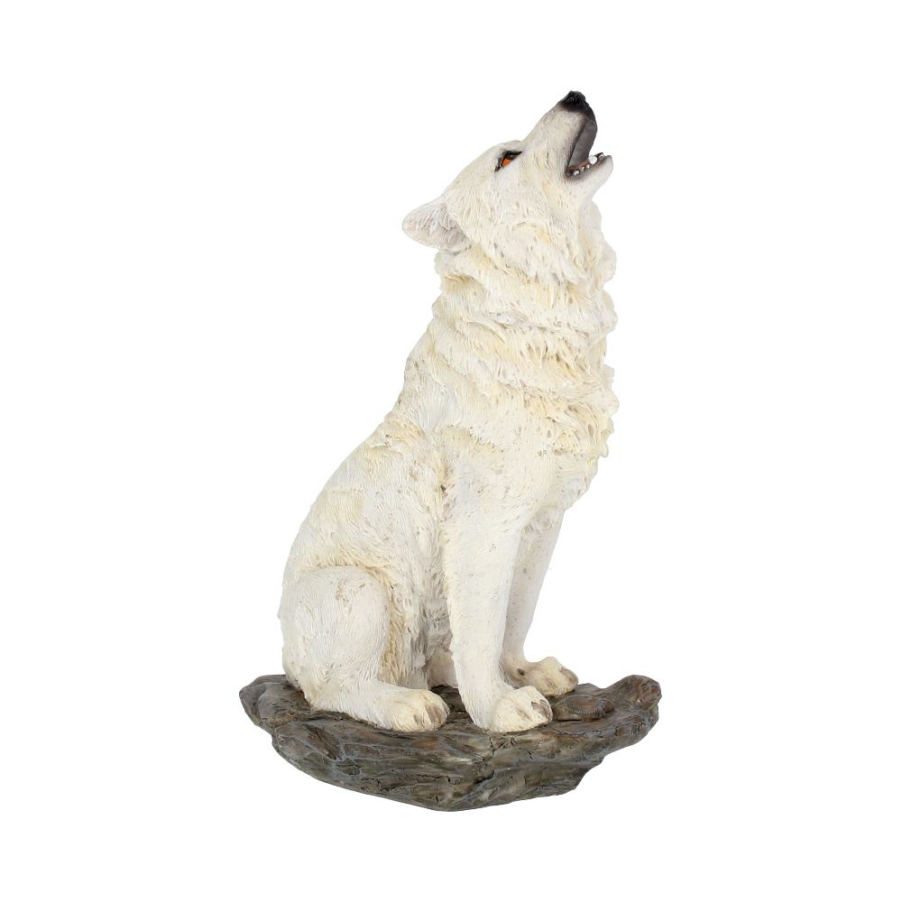 Figurina Storm's Cry – Lup Alb, 20 cm [3]