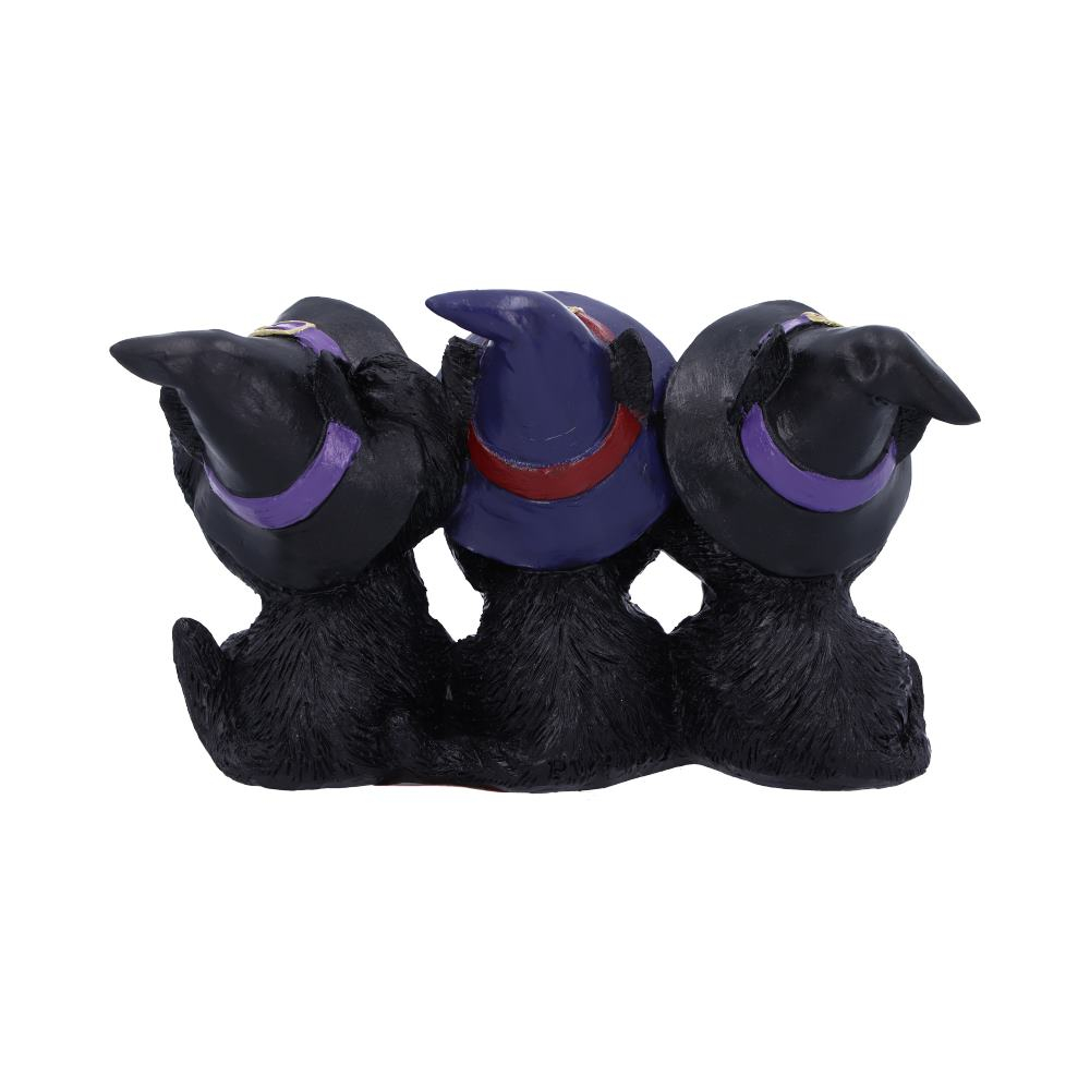 Figurine Three Wise Black Cats – Pisici negre intelepte [5]