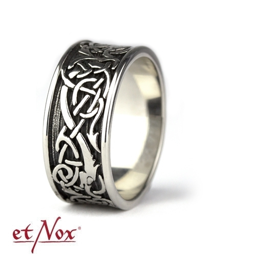 Inel etNox „Celtic Design” – bijuterie gotică din oțel inoxidabil [2]
