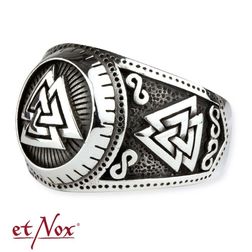 Inel etNox "Knot of Wotan" din oțel inoxidabil [1]