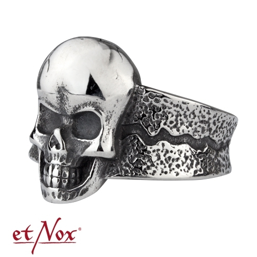 Inel etNox "Skull" din oțel inoxidabil [1]