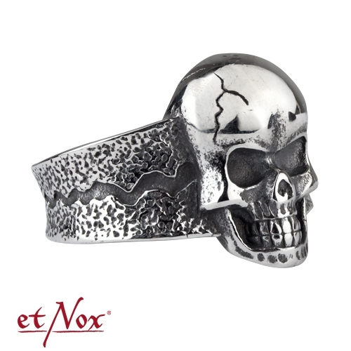 Inel etNox "Skull" din oțel inoxidabil [2]