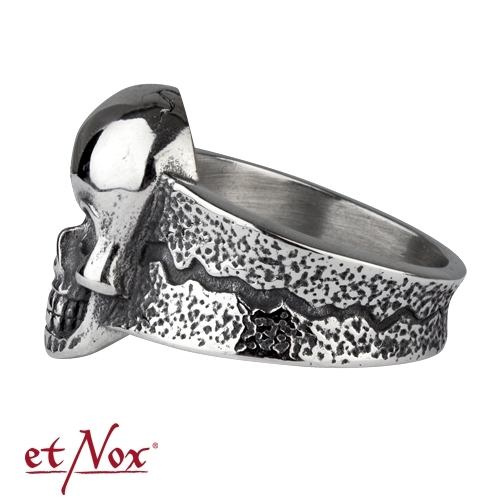 Inel etNox "Skull" din oțel inoxidabil [3]