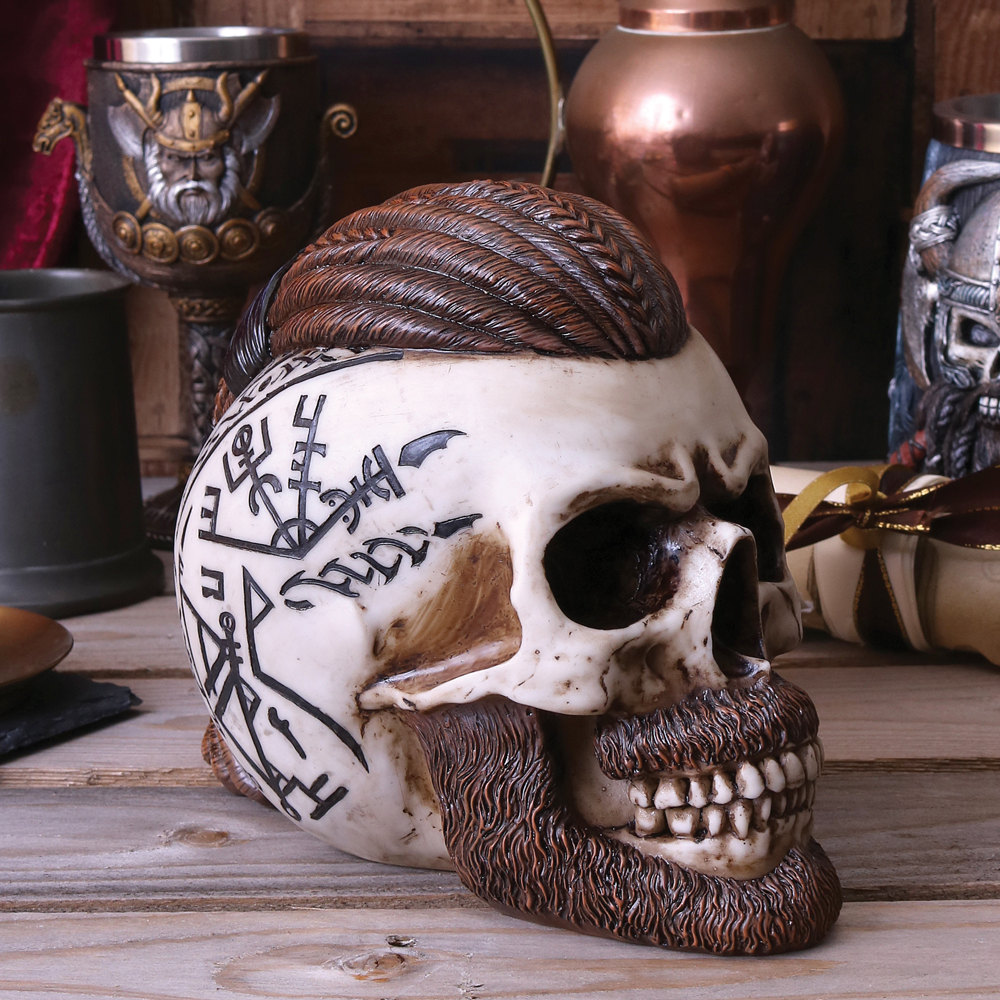 Ornament "Ragnar Viking Skull" - Decoratiune Craniu [1]