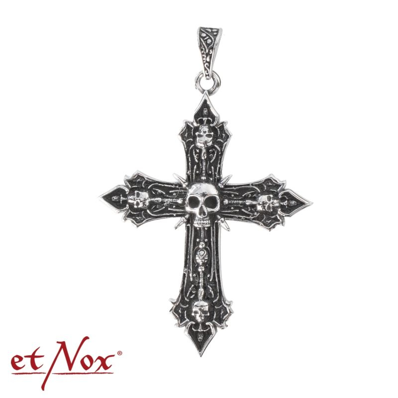 Pandantiv EtNox Cruce Gotica din oțel inoxidabil - EtNox Pendant "Gothic Cross" Stainless Steel [1]