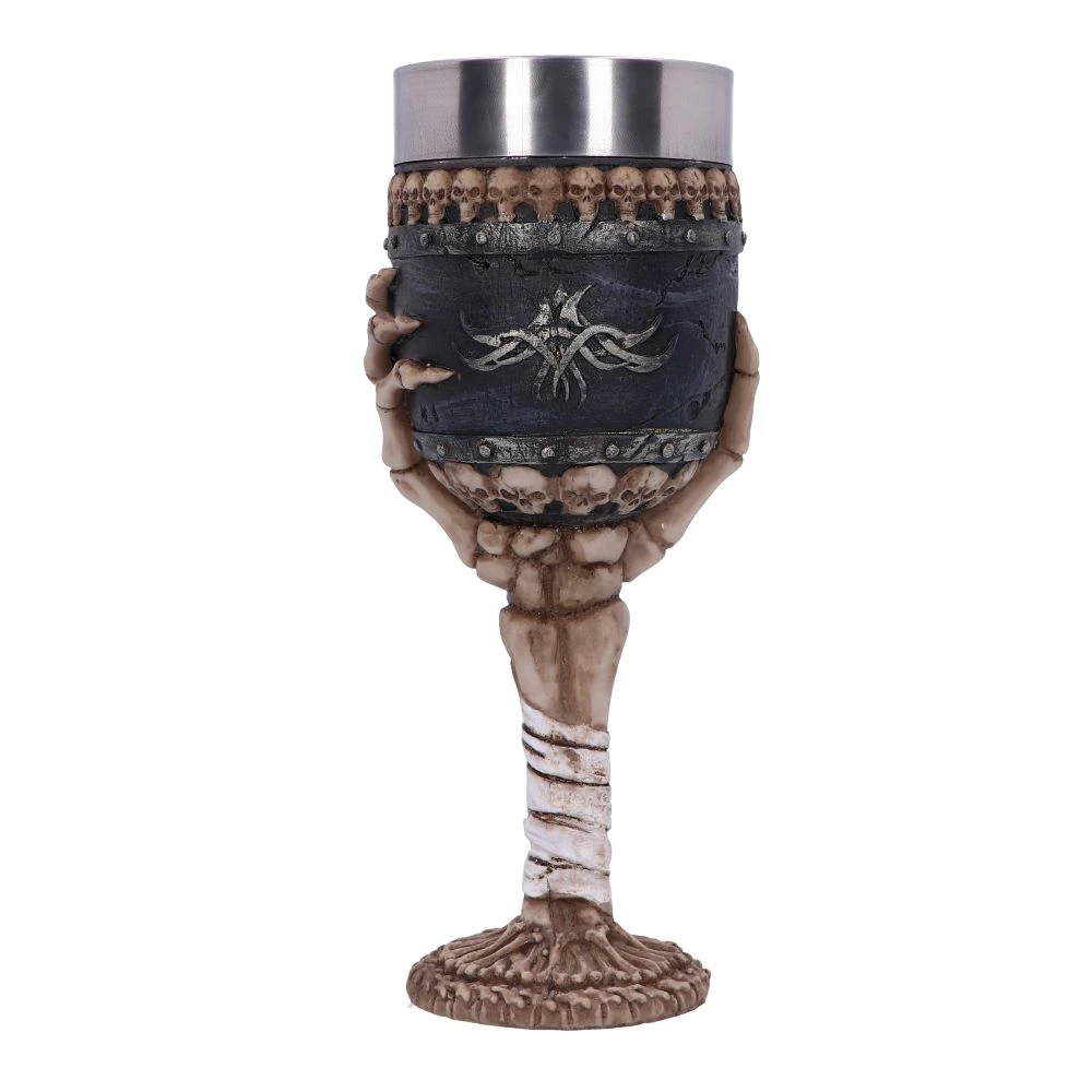 Pocal 'Bitter Taste' de 19 cm – Design cu mână scheletică [2]