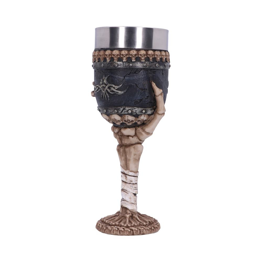 Pocal 'Bitter Taste' de 19 cm – Design cu mână scheletică [4]