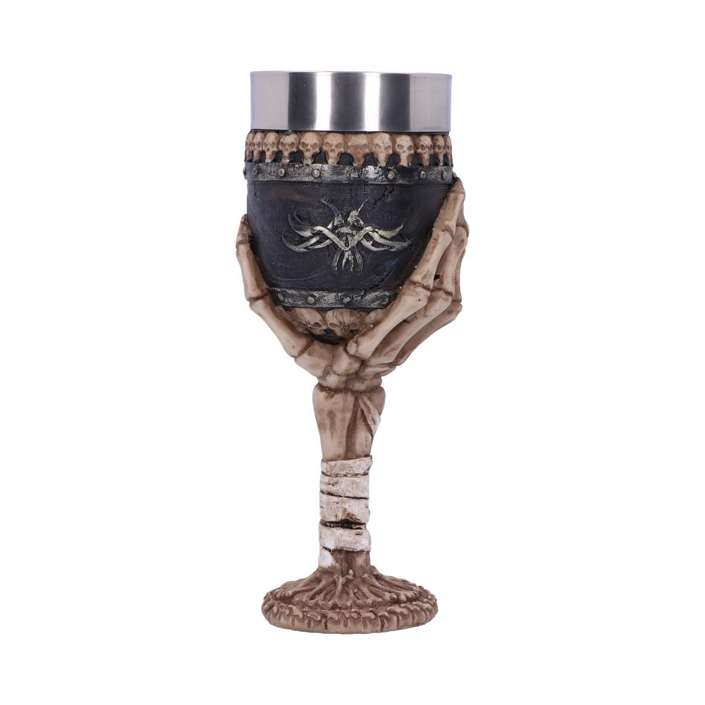 Pocal 'Bitter Taste' de 19 cm – Design cu mână scheletică [5]