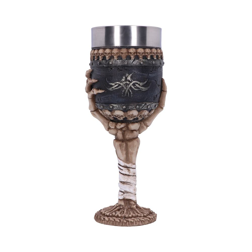 Pocal 'Bitter Taste' de 19 cm – Design cu mână scheletică [3]
